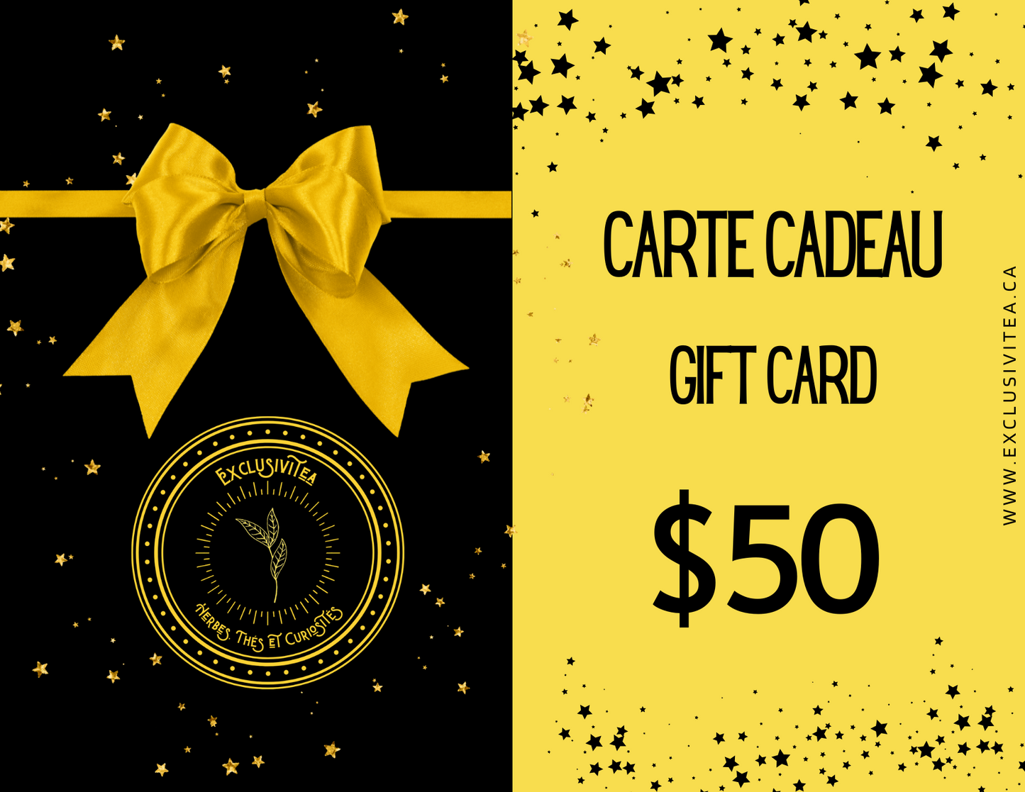 Exclusivitea Gift Card