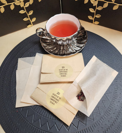Sachets de thé à Remplir (jetables)